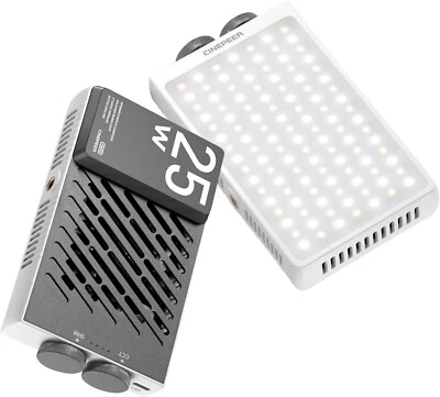 ZHIYUN CM25 25W On Camera LED Video Light Handheld Flashlight 2700K~6200K - Image 1 of 4