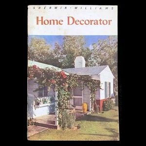 1942 Sherwin Williams Home Decorator Paint Color Guide MCM Interiors Wellston OH - Picture 1 of 9