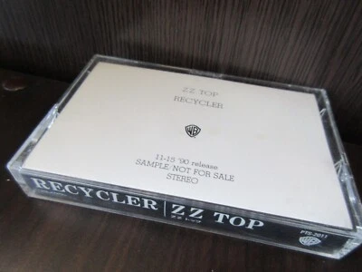 ZZ Top Recycler Japan Promo Only Cassette Tape PTS-2011 in 1990 Tested - Image 1 of 4