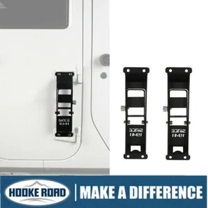 Hooke Road Door Hinge Steps For 2007-2018 Jeep Wrangler JK - Picture 1 of 12