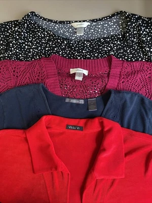 Lot Of 4! Women’s 3X Business Casual Vikki Vi Slinky CJ Banks Liz Claiborne - Image 1 of 4