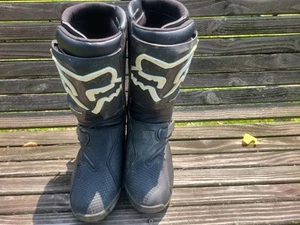 Fox Racing Youth Comp Boots Size Y6 - Picture 1 of 9