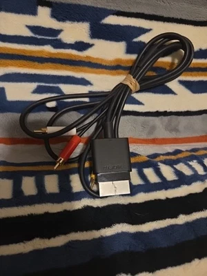 Genuine Original Microsoft Xbox 360 Composite Audio Video A/V Cable X821376-002 - Image 1 of 4