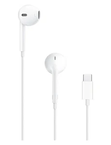 Apple EarPods Headphones with USB-C Plug, Wired Ear Buds with Built-in Remote - Picture 1 of 5