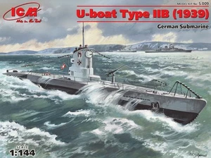 (ICMS009) - ICM 1:144 - U-Boat Type IIB (1939), German Submarine - Imagen 1 de 1