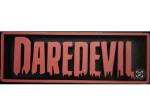 Decorative Daredevil  Marvel Film Logo3d  Sign Display Cinema  s 17.5cm L 22cm - Picture 1 of 5