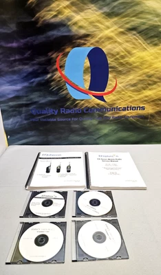 One Lot of EF Johnson Two Way Radio Programming Software and Service Manuals - Image 1 of 4