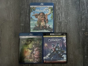 3 Disney Blu-rays: Onward, The Jungle Book & Moana - Bild 1 von 8