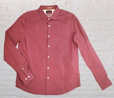 Camisa Cactus Man Ricky Singh XL Granate Botón Frontal Puño Abatible Elástico Lunares Foto 1 de 4