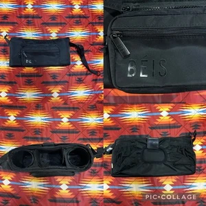 BÉIS The Stroller Organizer in Black Stroller Caddy With Cup Holders READ! - Picture 1 of 16