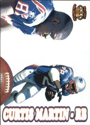 1995 Pacific Prisms #195 Curtis Martin UER RC - Image 1 of 2