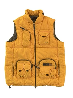 Chaleco acolchado Y2K Vintage Triple Five Soul para hombre con capucha extraíble. Talla L Foto 1 de 4