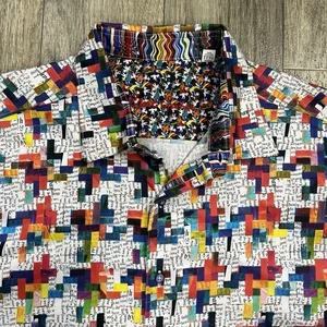 Camisa Robert Graham Para Hombres 3XL XXXL Botón Billete de Rescate Manga Corta $198 - Imagen 1 de 10