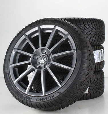 VW Golf 7 & GTI GTD TCR R Winterräder 18 Zoll Alufelgen Rotary Felgen 5G0071498 - Bild 1 von 4