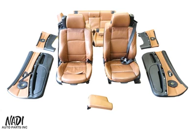 2011 - 2013 BMW E93 335IS CONVERTIBLE FRONT & REAR SEAT INTERIOR PANEL SET OEM Foto 1 de 4