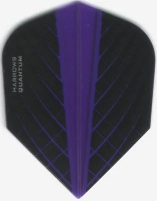 Purple Harrows QUANTUM Dart Flights: 3 per set