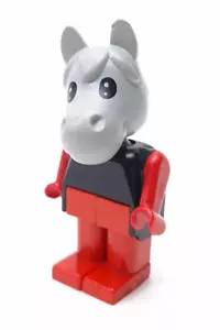Lego x592c04 fab6d Fabuland Personaje Figura Caballo Cheval 3665 - Imagen 1 de 4