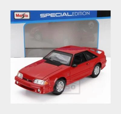 1:24 MAISTO Ford Usa Mustang Svt Cobra Coupe 1993 Red MI32906R - Immagine 1 di 2