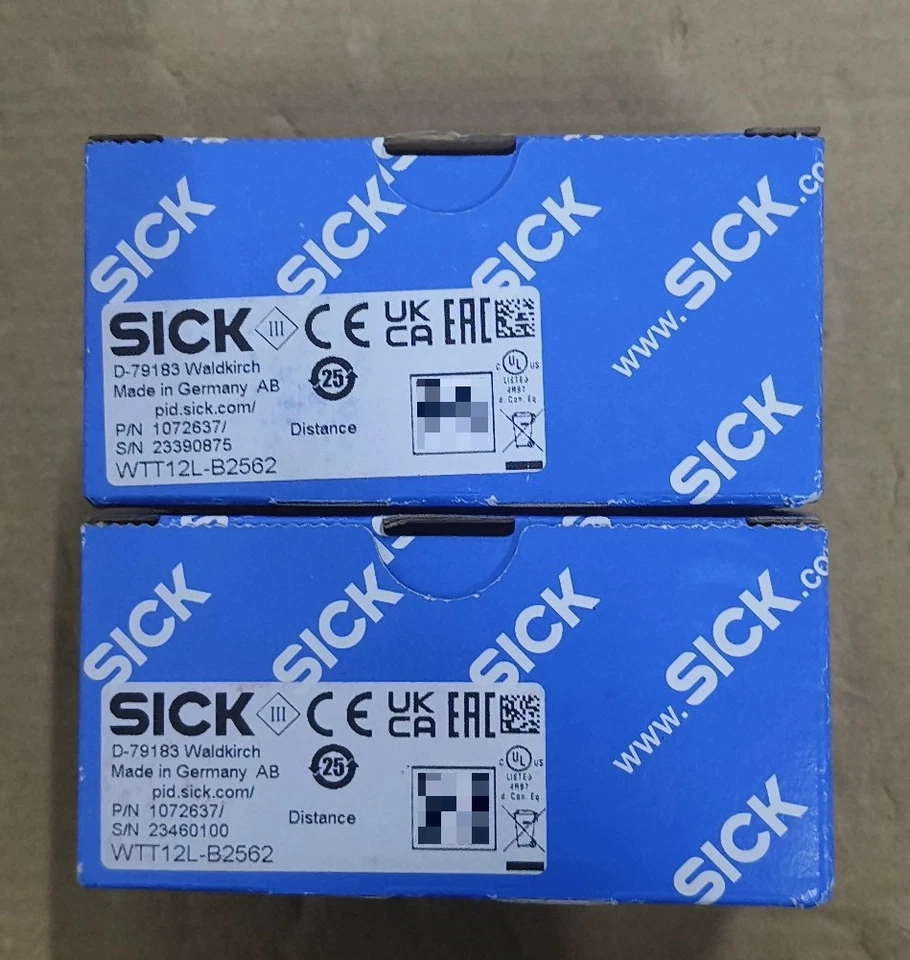 1PC NEW SICK WTT12L-B2562 1072637 Photoelectric Sensor - Image 1 of 1