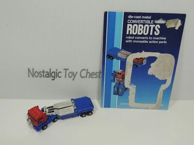 KO Gobots Road Ranger Die-Cast Metal Truck Convertible ROBOTS Transformers 80s - Image 1 of 4