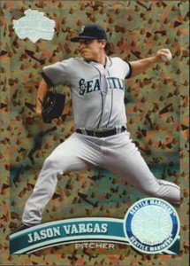 2011 Topps Cognac Diamond Anniversary #237 Jason Vargas Mariners (Update Series 