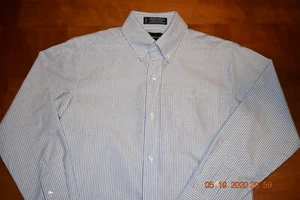 Boy's Long Sleeve Arrow shirt sz 12, Blue & white stripe, new, casual or dress - Picture 1 of 6