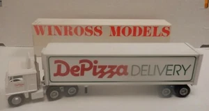 DePizza Delivery Winross Diecast Truck & Trailer 1:64 031920DBT - Imagen 1 de 2