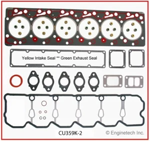 Enginetech CU359K-2 Gasket Set For 98-02 Dodge Cummins 5.9L 24V 2500/3500 - Picture 1 of 2