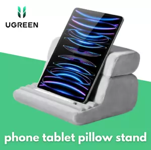 Pillow Tablet Phone iPad Stand Fit For Bracket Holder Cushion Portable UGREEN - Picture 1 of 7
