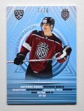 2021-22 Sereal KHL New Generation #NEW-036 Patriks Ozols 01/10