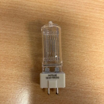 Photoluxe Halogen Photo Optic Lamp T26 240V 650W GY9.5 Bulb - Image 1 of 2