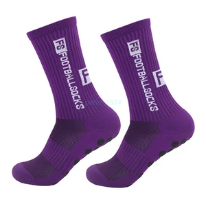 2025 1Pair Sport Socks Anti-Slip Skid Soccer Basketball Football Grip Dots Socks - Picture 1 of 19