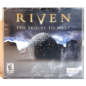 RIVEN: THE SEQUEL TO MY (2000) PC Adventure Simulation - Complete CIB NEW - Picture 1 of 9