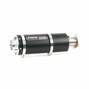 Trinity Racing Kawasaki Teryx KRX 1000 Stinger Slip On Exhaust Black TR-4176S-BK - Picture 1 of 3