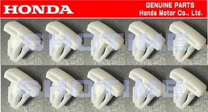 HONDA GENUINO 92-95 CIVIC EJ1 Cupé Protector Puerta Lateral Clip Moldura Juego de 10 piezas - Imagen 1 de 1