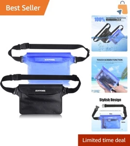 IP68 Waterproof Fanny Pack & Transparent Dry Bag - Ideal for Kayaking & Swimming - Picture 1 of 10
