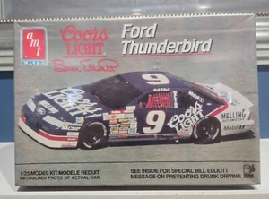 AMT ERTL Coors Light Bill Elliott 1991 NASCAR 1:25 Model Car Kit 6740 Sealed NEW - Picture 1 of 2
