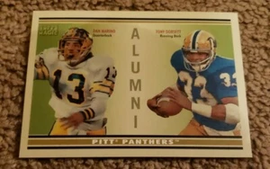 2009 Topps Magic Football Alumni Duos Dan Marino Tony Dorsett #AD-MD HOF - Picture 1 of 2