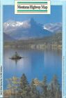 1990 MONTANA Official State Highway Road Map Great Falls Missoula Billings Butte