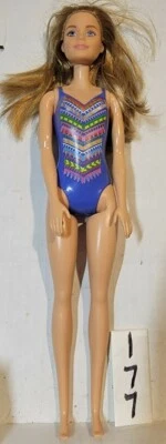 Mattel Barbie Water Play Doll Swim Suit  - Image 1 of 4