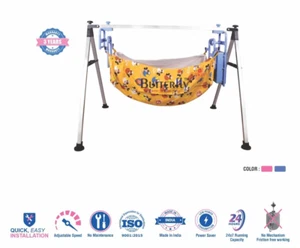 Baby Rock Cuna Automático Kit para Cuna Manual Ghodiyu Jhula - Columpio Automático - Imagen 1 de 4