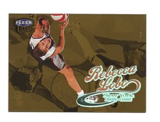 1999 Fleer Ultra WNBA Gold Medallion Edition Rebecca Lobo #39G HOF FREE S/H
