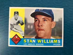 Tarjeta de béisbol 1960 Topps Stan Williams #278 (ex) - Imagen 1 de 2
