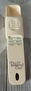 The PAMPERED CHEF Adjustable MEASURING SPOON - EUC! - Picture 1 of 5
