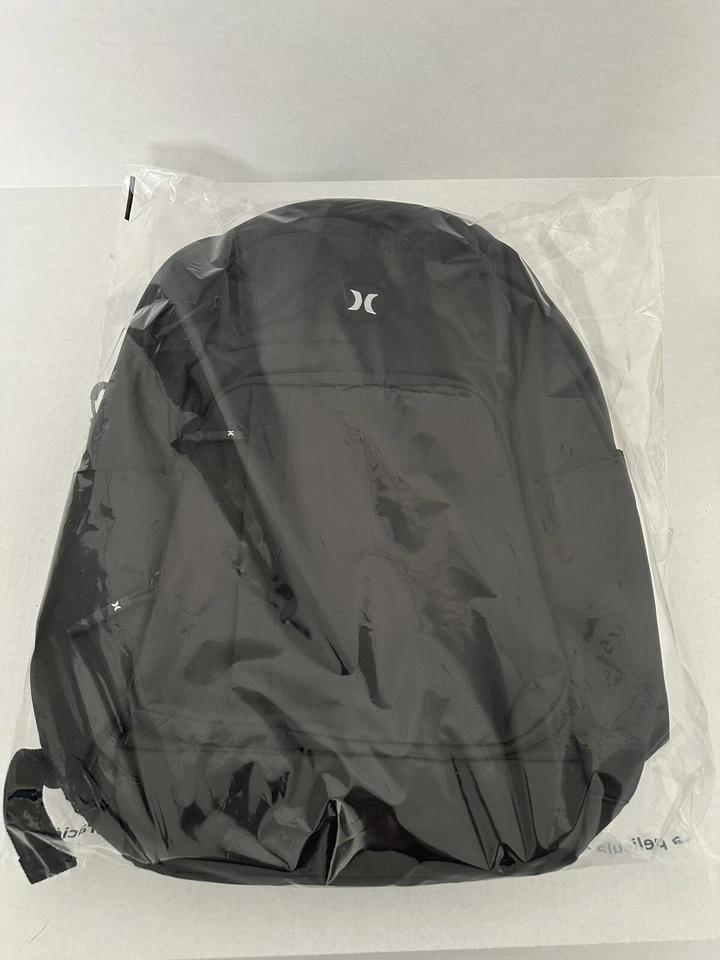 Hurley Solid Backpack W/ Centered Logo Black