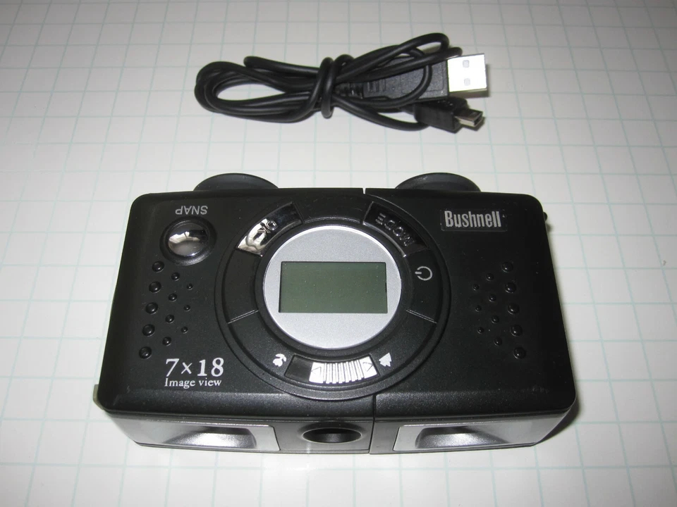 Bushnell Binocular & Digital Camera 7 x 18 Imageview w/usb port  - Image 1 of 1