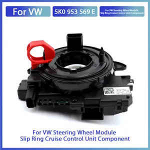 5K0953569E For VW Steering wheel Module Slip Ring Cruise Control Unit Component - Picture 1 of 6