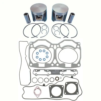 NEW SKI-DOO 1000 PISTONS TOP END GASKET KIT 2005-2007 05-07 MACH Z X MXZ SUMMIT - Image 1 of 3