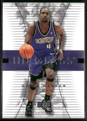 2003-04 UD Glass #49 Chris Webber - Image 1 of 2