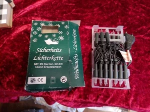 Lichterkette/20er/neuwertig/warmweiß - Bild 1 von 6